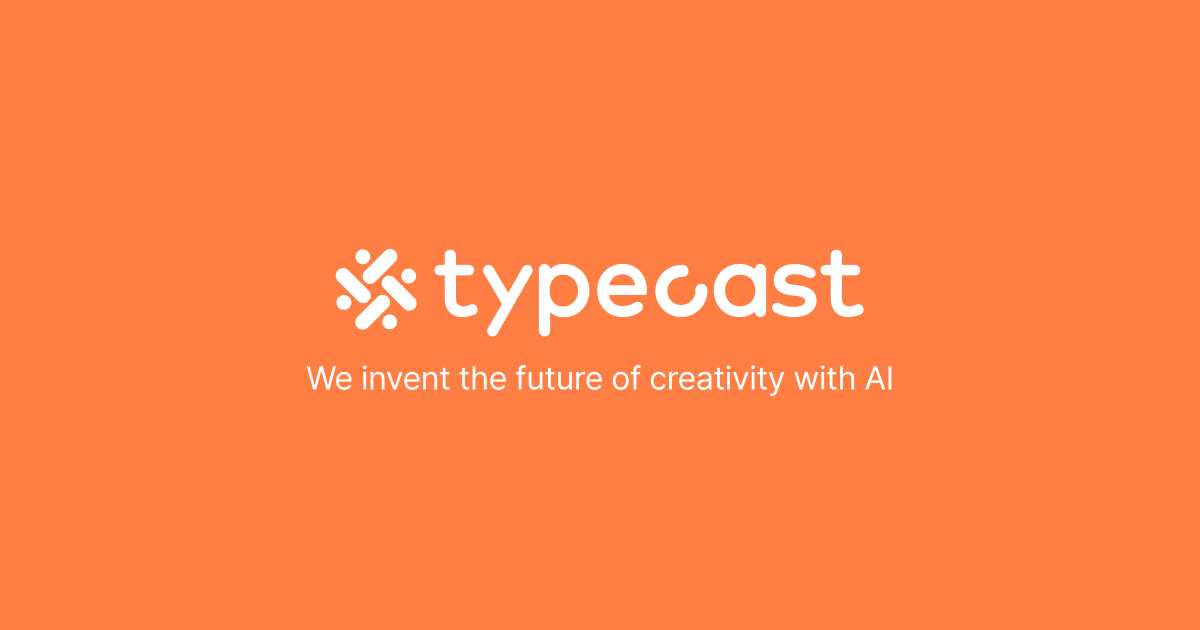 Typecast homepage