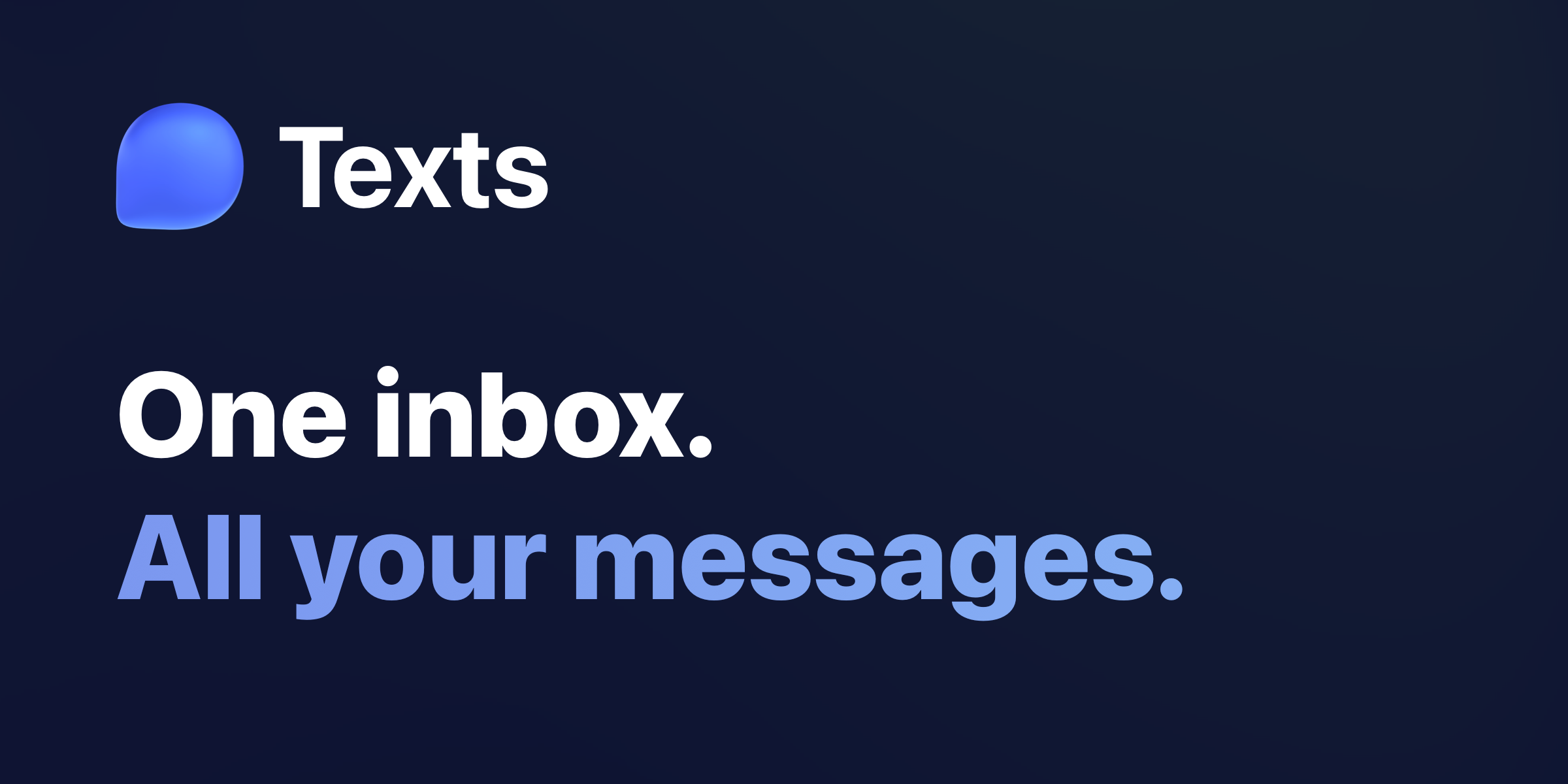 Texts homepage