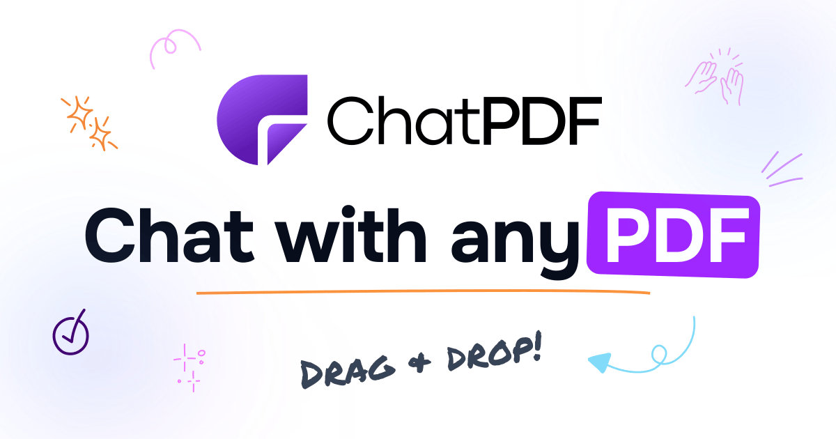 ChatPDF homepage