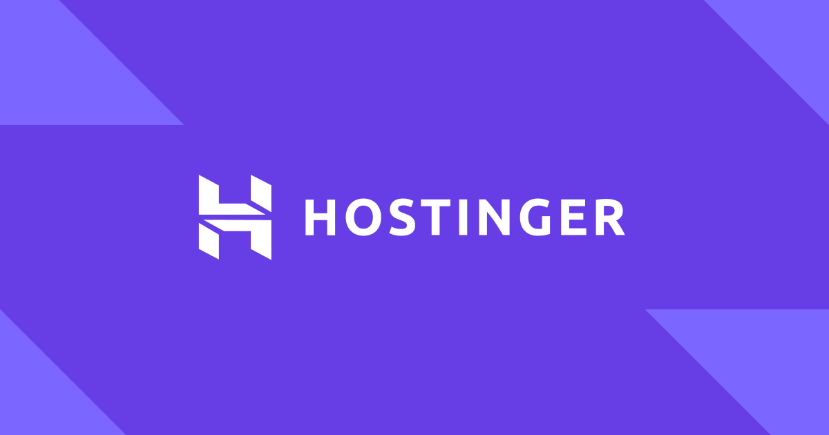 Hostinger Horizons homepage