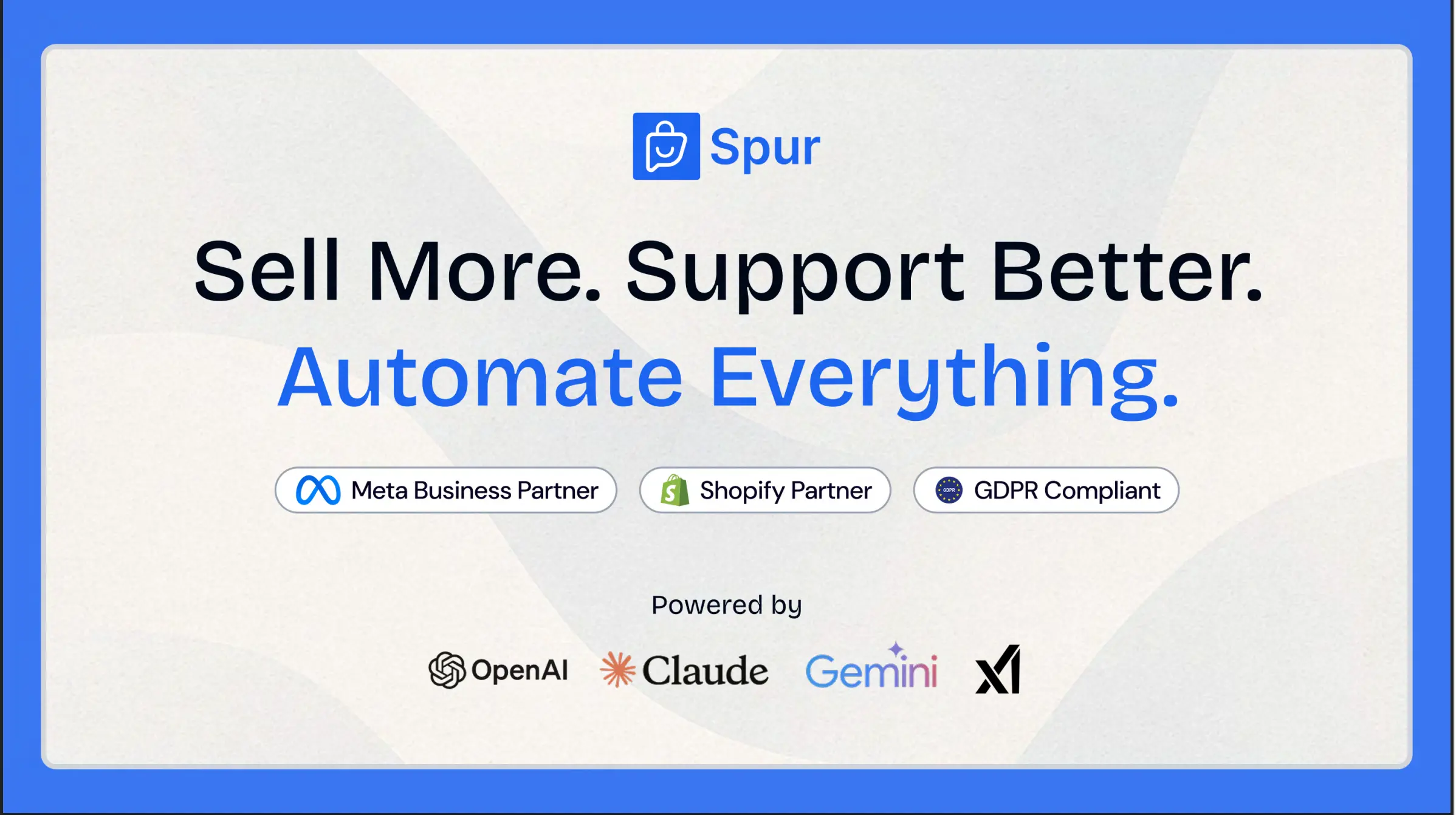 Spur homepage