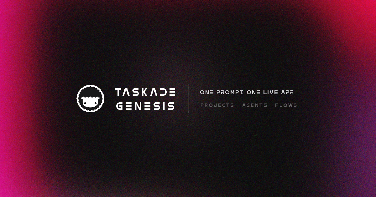 Taskade homepage